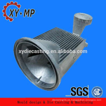 Diecasting de alto estándar de aluminio de aluminio para la lámpara de la lámpara de la lámpara